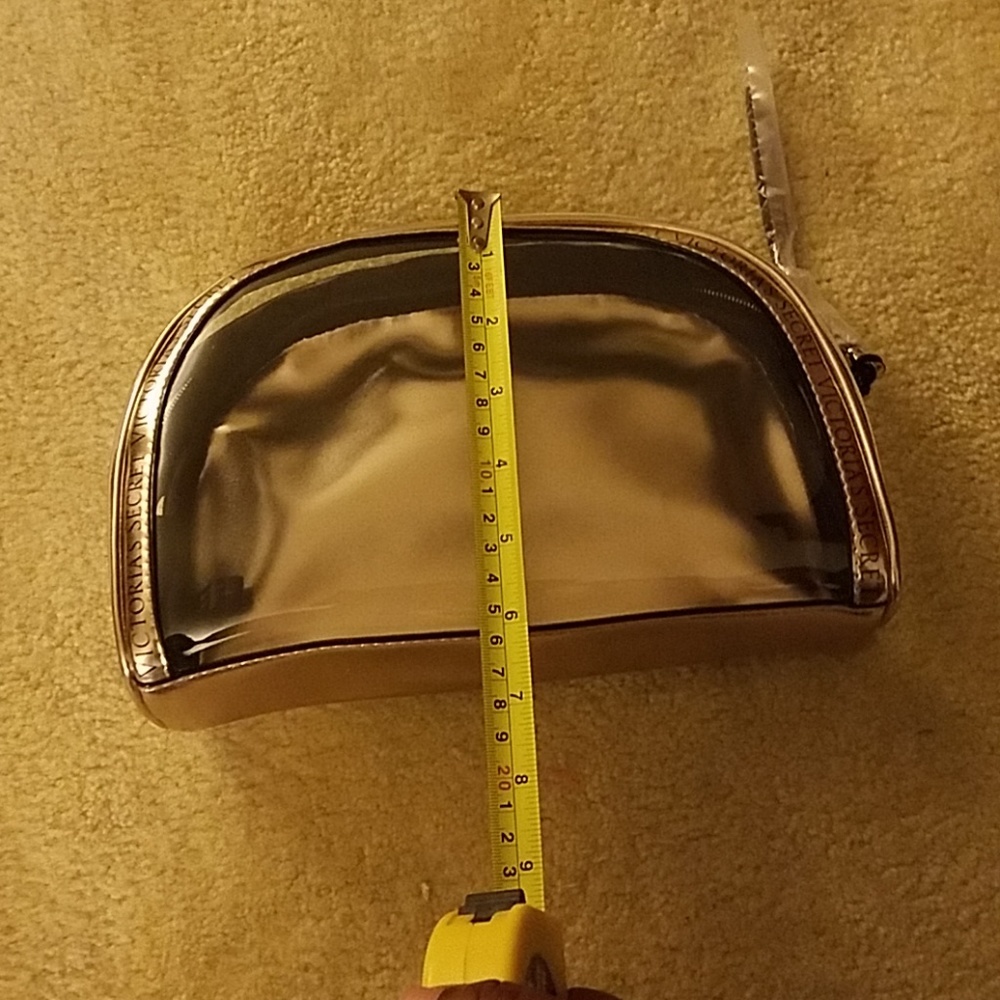 NWT VS Rose Gold, Three in one, Cosmetic Bag - Picture 4 of 7
